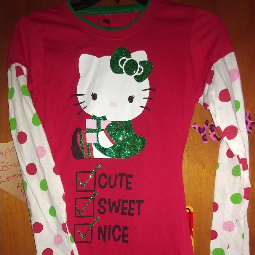 Hellokitty christmas top